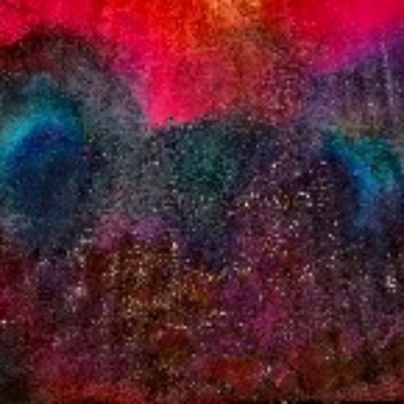 OF DRUNKEN FROGS AND THEIR HOOLIGAN FRIENDS 5x7 CANVAS PANEL FLUID ART ALC INKS - Picture 2 of 2